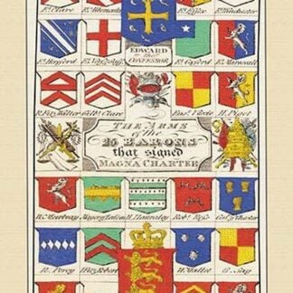 The Arms of the Magna Charter Barons by Elven