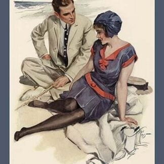 The Beach by Harrison Fisher