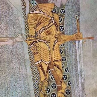 The Beethoven Frieze (detail) by Gustav Klimt