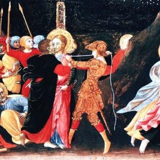 The Betrayal of Christ by Sasseti by Francesco Sasseti