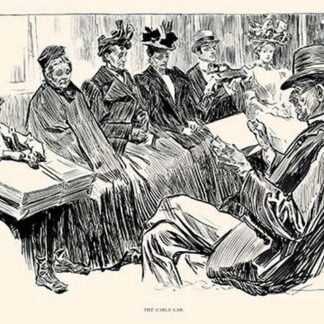 The Cable Car by Charles Dana Gibson
