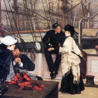The Captain and his Girl by James Tissot