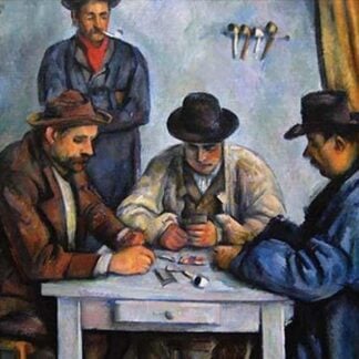 The Card Players by Paul Cezanne