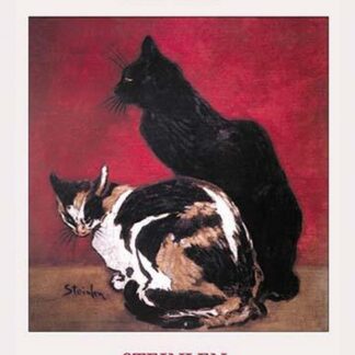 The Cats by Theophile Alexandre Steinlen