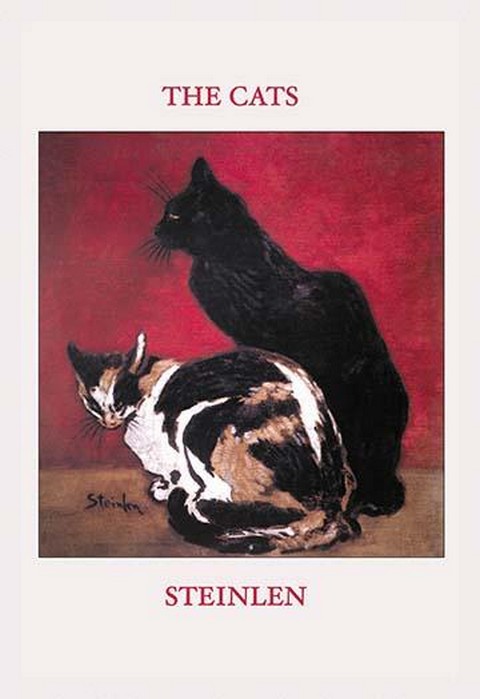 The Cats by Theophile Alexandre Steinlen