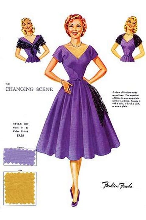 The Changing Scene by Fashion Frocks