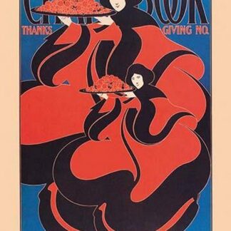 The Chap Book: Thanksgiving by Will H. Bradley