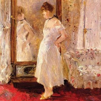 The Cheval Glass by Berthe Morisot