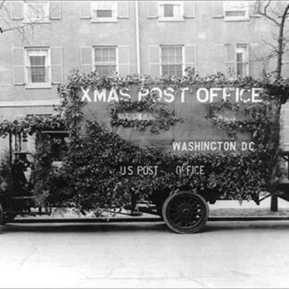 The Christmas Post Office 'A La Carte' by National Photo Co.