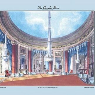 The Circular Room - Carlton House by C. Wild