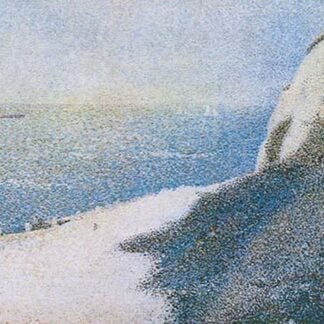 The Cliffs overlooking the Bay of Honfleur by Georges Seurat #2