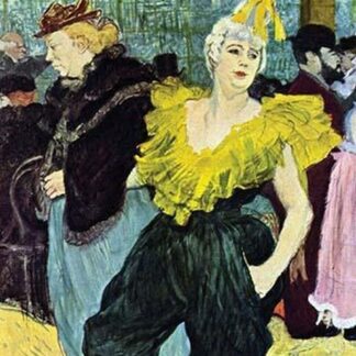 The Clown Cha-U-Kao by Henri de Toulouse-Lautrec