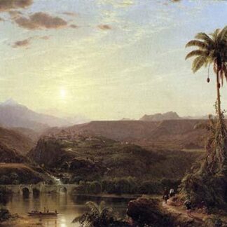 The Cordilleras - Sunrise by Frederic Edwin Church