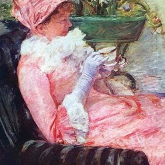 The Cup of Tea by Mary Cassatt