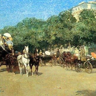 The Day of the Grand Prize [1] by Frederick Childe Hassam