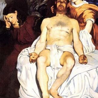The Death of Christ with Angels by Edouard Manet