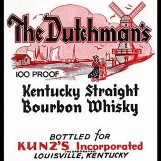 The Dutchman's Kentucky Straight Bourbon Whiskey
