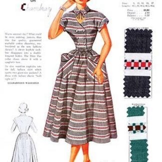 The Embroidered Look on Chambray by Fashion Frocks