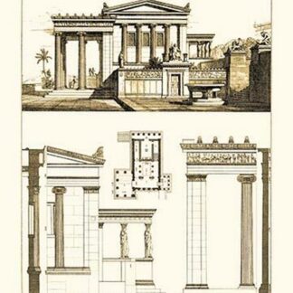 The Erechtheum at Athens by J. Buhlmann