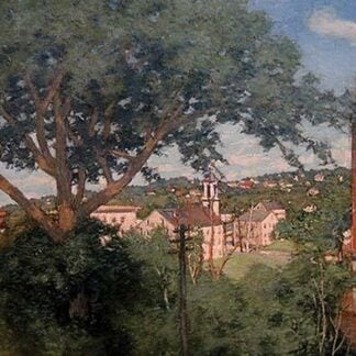 The Factory Village by Julian Alden Weir