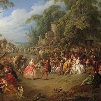 The Fair at Bezons by Jean Baptiste Joseph Pater