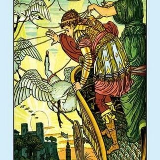 The Fairy of the Desert Carries Off the King by Walter Crane