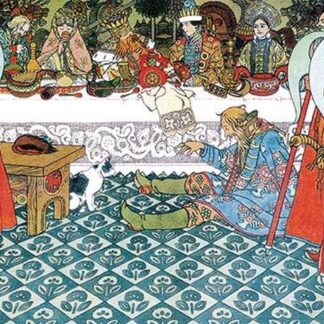 The Feast by Ivan Bilibin