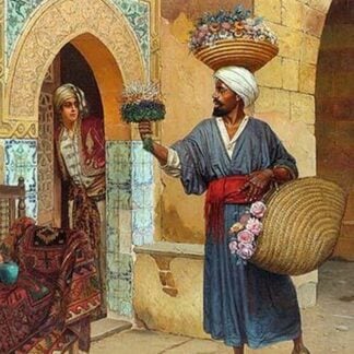 The Flower Merchant by Rudolf Ernst