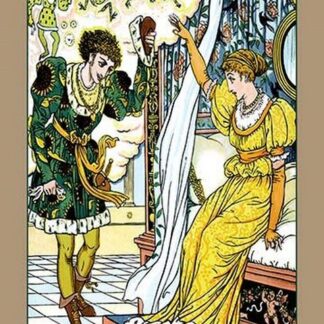 The Frog Prince - The Transformation by Walter Crane