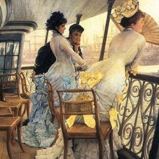 The Gallery of the H.M.S. Calcutta by James Tissot