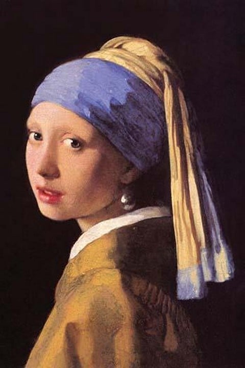 The Girl With the Pearl Earring by Johannes Vermeer
