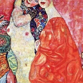 The Girlfriends by Gustav Klimt