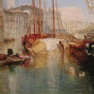 The Grand Canal in Venice by Joseph Turner