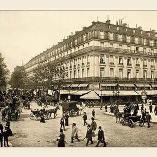 The Grand Hotel and the Cafe de la Paix by A. Pepper
