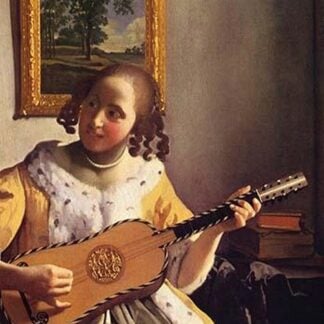 The Guitar Player by Johannes Vermeer