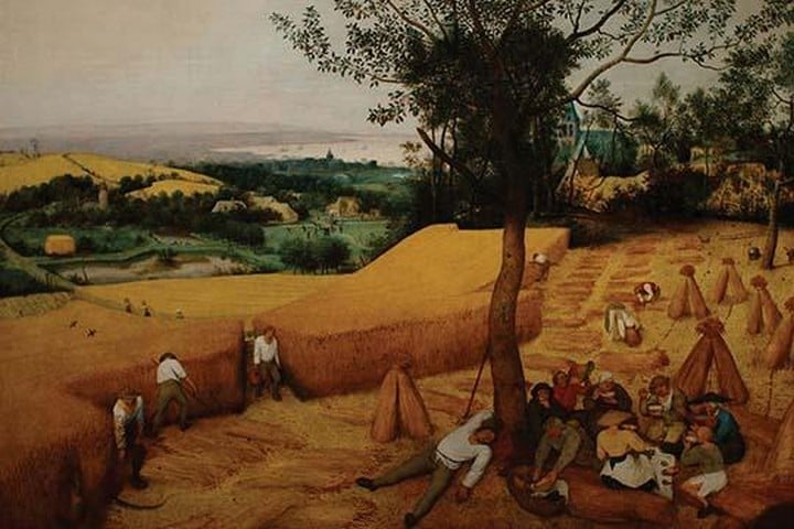 The Harvesters by Pieter the Elder Breugel