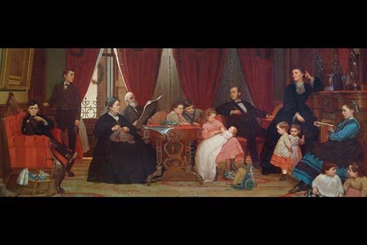 The Hatch Family by Eastman Johnson