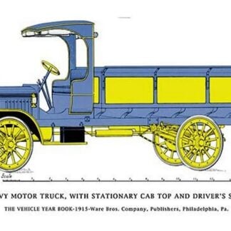 The Heavy Motor Truck - Stationary Cab