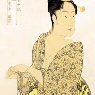 The Hedonist by Kitagawa Utamaro