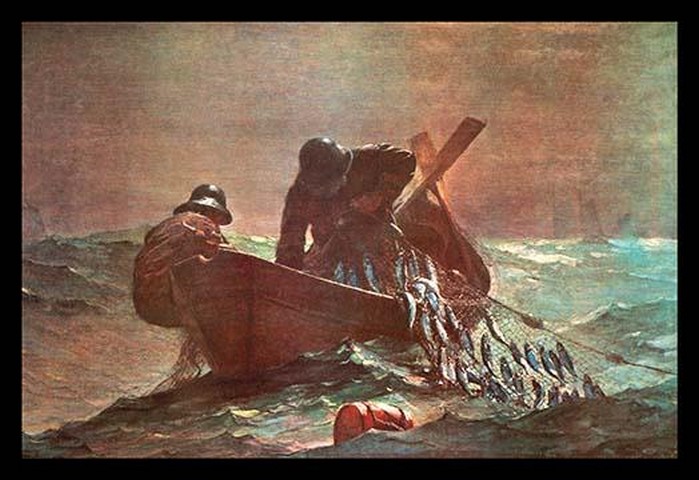 The Herring Net by Winslow Homer