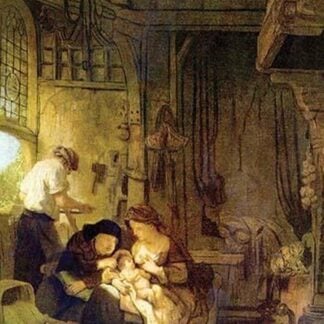 The Holy Family [1] by Rembrandt Van Rijn