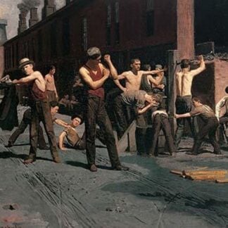 The IronWorkers at Noontime by Thomas Anshutz