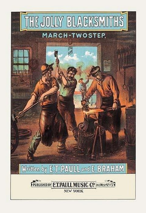 The Jolly Blacksmiths: March Two-Step by E.T. Paull