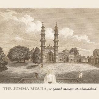 The Jumma Musjia at Ahmedabad by Baron de Montalemert