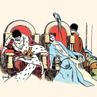 The King and Queen Sleep from Sleeping Beauty by John Hassall