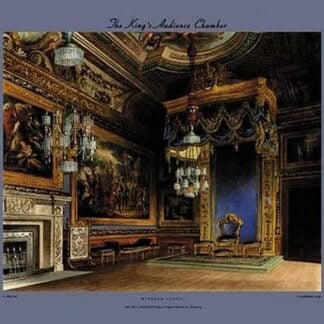 The King's Audience Chamber - Windsor Castle by C. Wild