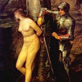 The Knight Errant by John Everett Millais