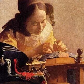 The Lace Maker by Johannes Vermeer