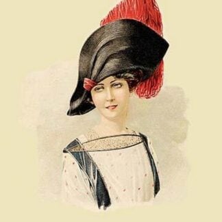 The Lady in the Red Feathered Cap