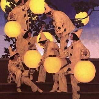 The Lantern Bearers by Maxfield Parrish